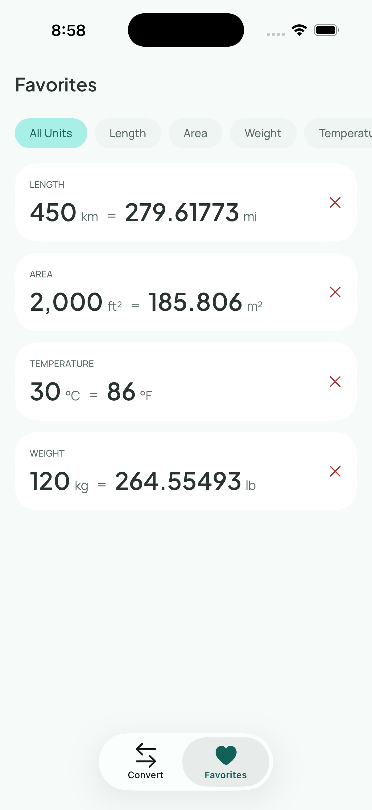 Flux Unit Converter screenshot 2
