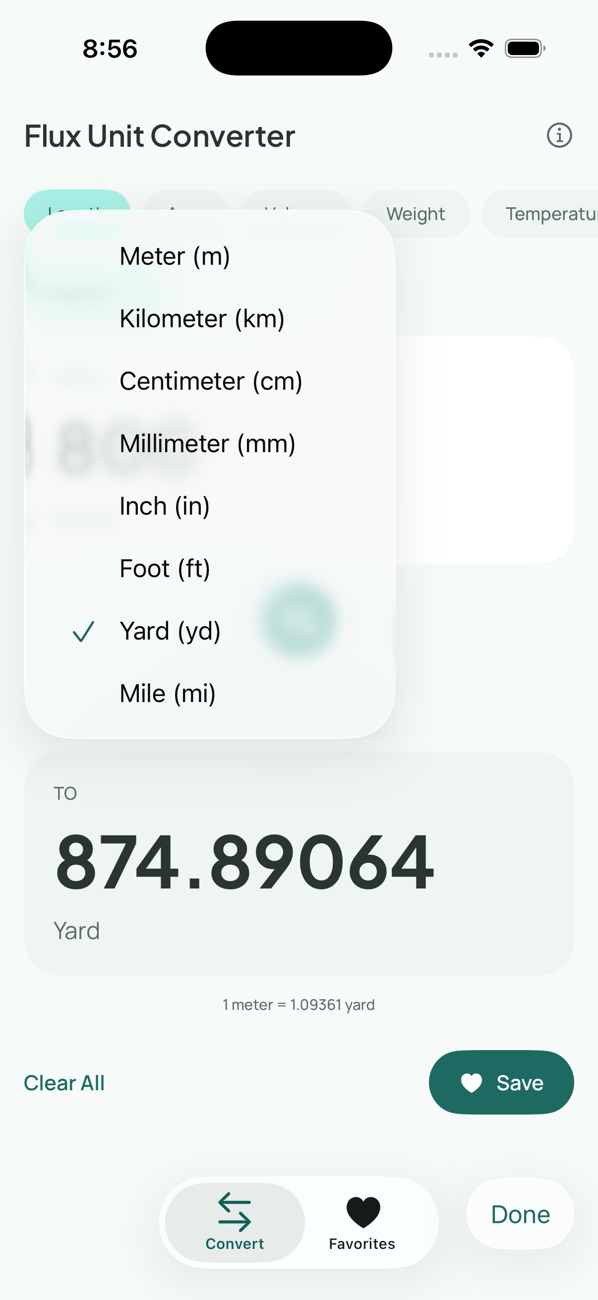 Flux Unit Converter screenshot 3